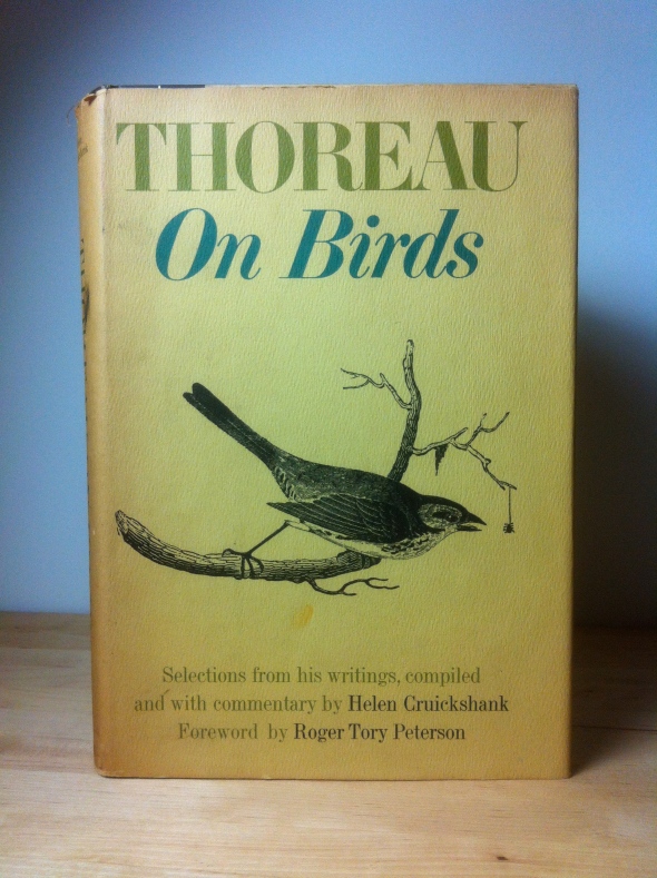 Thoreau On Birds, published 1964, Helen Cruickshank, McGraw-Hill book Company